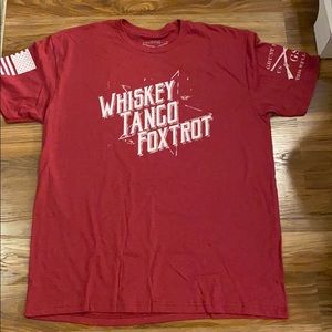 Grunt style Whiskey a tango Foxtrot t shirt